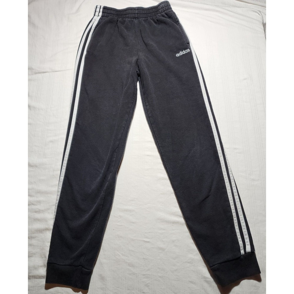Adidas Pants Womens Black Workout Jogging Pull On Athletic Unknown Size